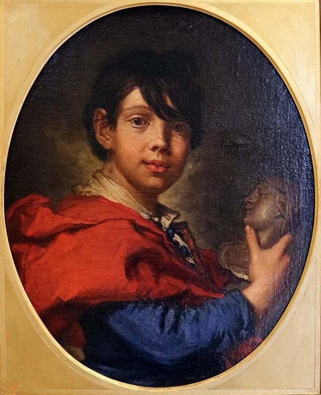  41-ritratto di giovane in veste di scultore 